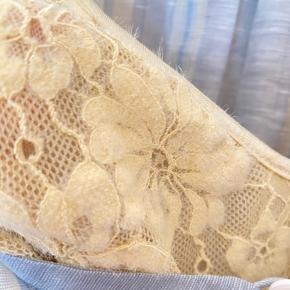 Zimmermann Lyrical Lace Edge Linen Silk Mini Dress Sz 0 - Picture 11 of 11